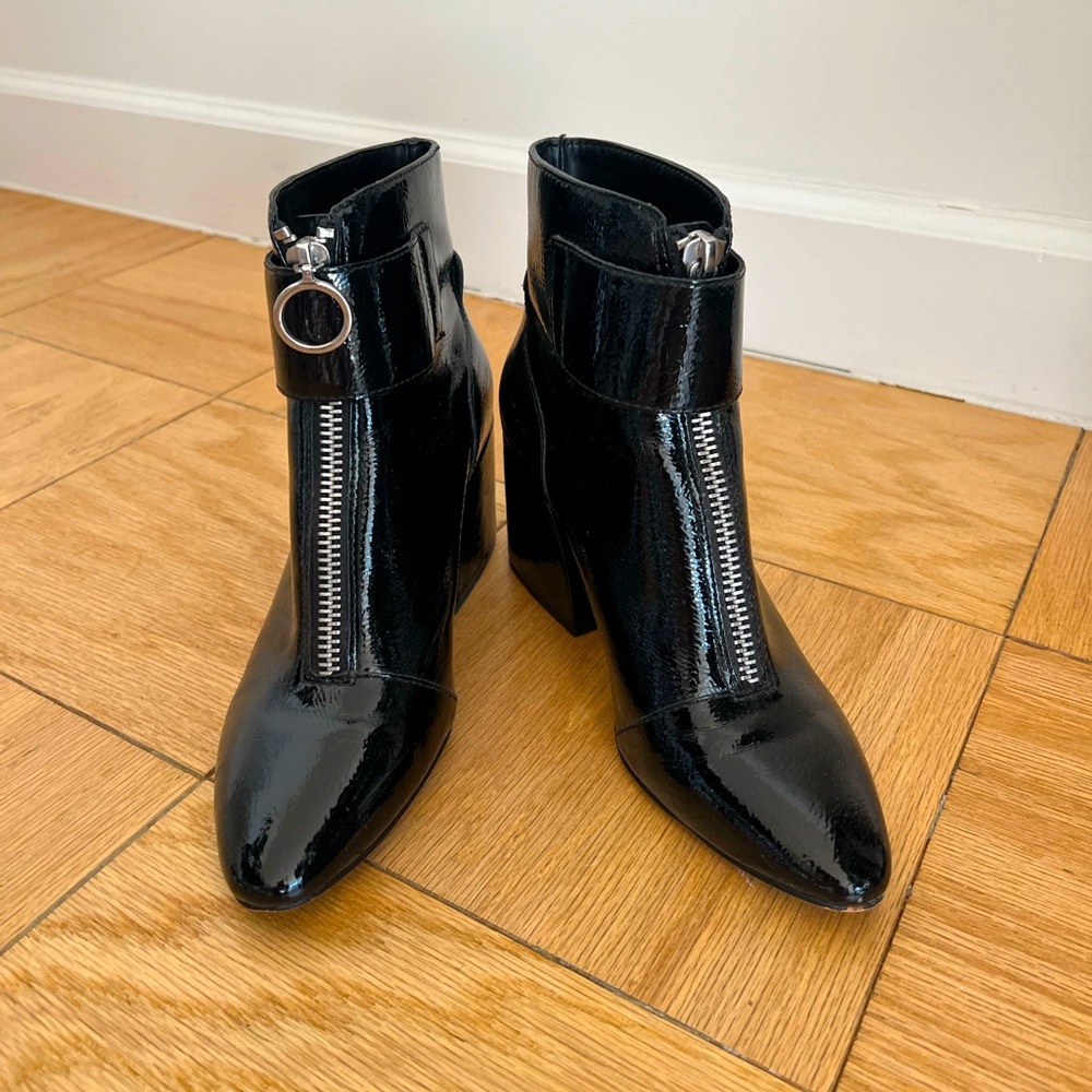 Dolce Vita Patent Leather Booties
